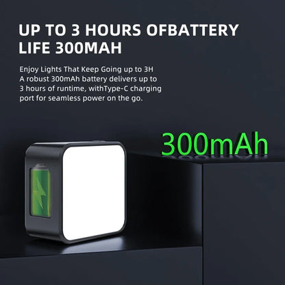 Mini Magnetic LED Fill Light Photography Lighting Camera