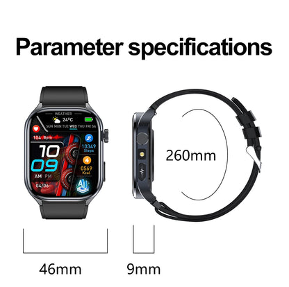 New AI Health Care Accurate detection ECG Smart Watch