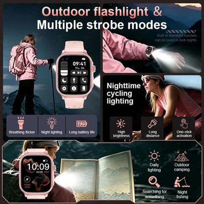 LIGE New Built-in 1400mAh Super Large Battery Smart Watch
