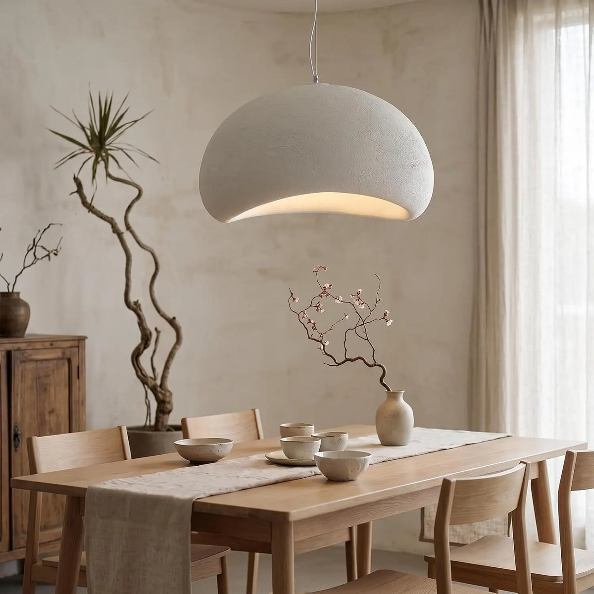 Nordic Wabi Sabi Pendant Lamps Dining Room Lighting