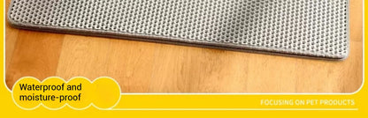 Cat Litter Mat Waterproof Double Layer