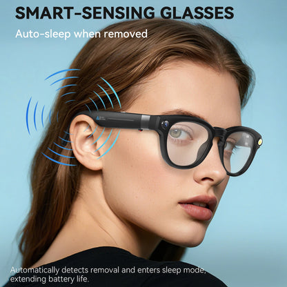 EIGIIS AI Smart Glasses Bluetooth Call With AI Voice Translate