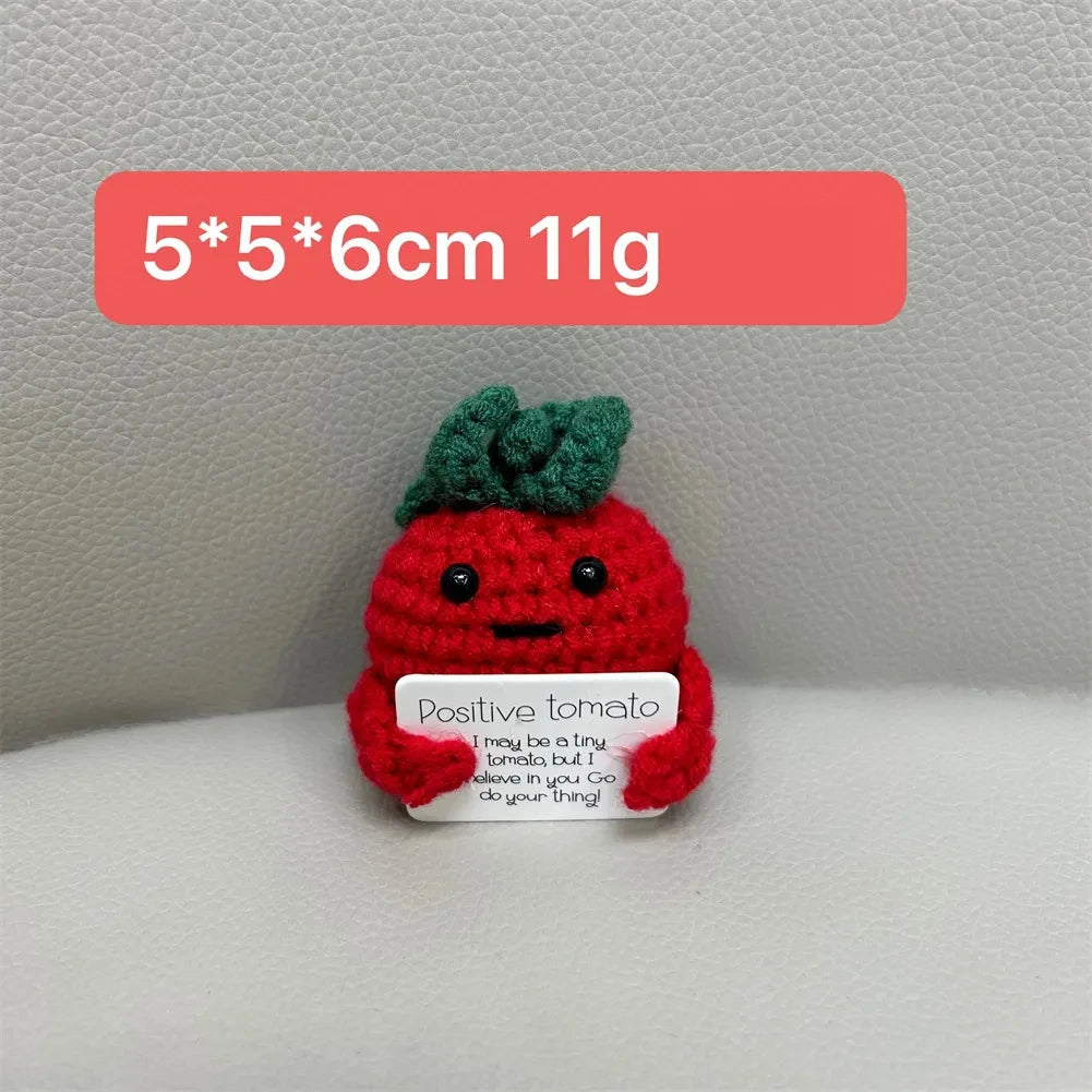 Positive Energy Potato Doll Home Decoration Mini Plush Knitting Wool