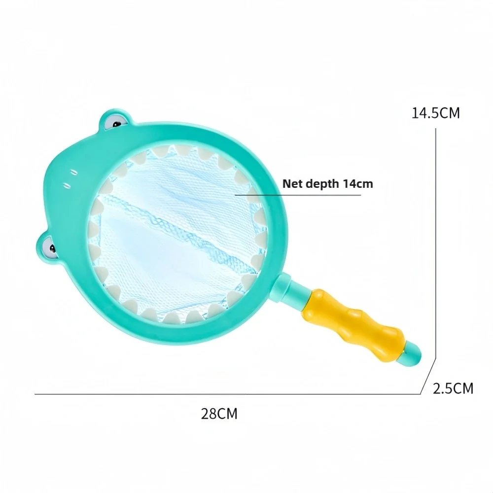 Baby Bath Toys Turtle Squirt Water Net Fishing Shark