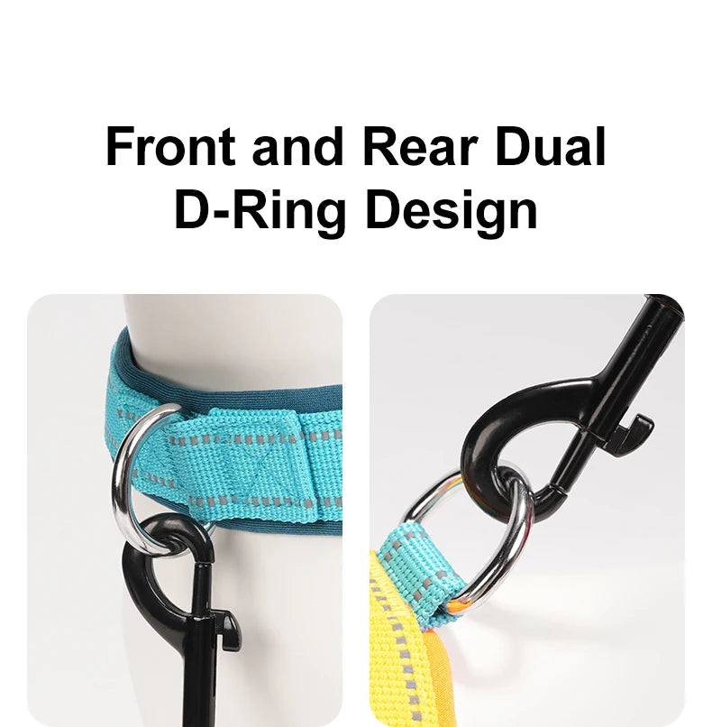 Dog Harness No Pull T-Shape Breathable Spring Summer
