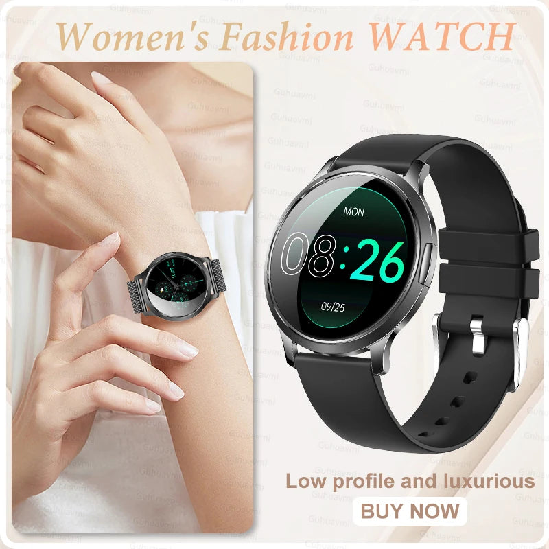 New Smart Watch For Women Gift 1.32 Inch Full Touch Screen