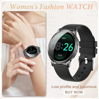 New Smart Watch For Women Gift 1.32 Inch Full Touch Screen