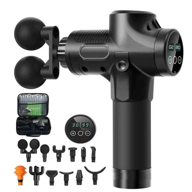 Fascial Massage Gun Electric Percussion Pistol Massager