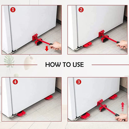 Professional Furniture Mover Tool Set Heavy Stuffs Transport Lifter