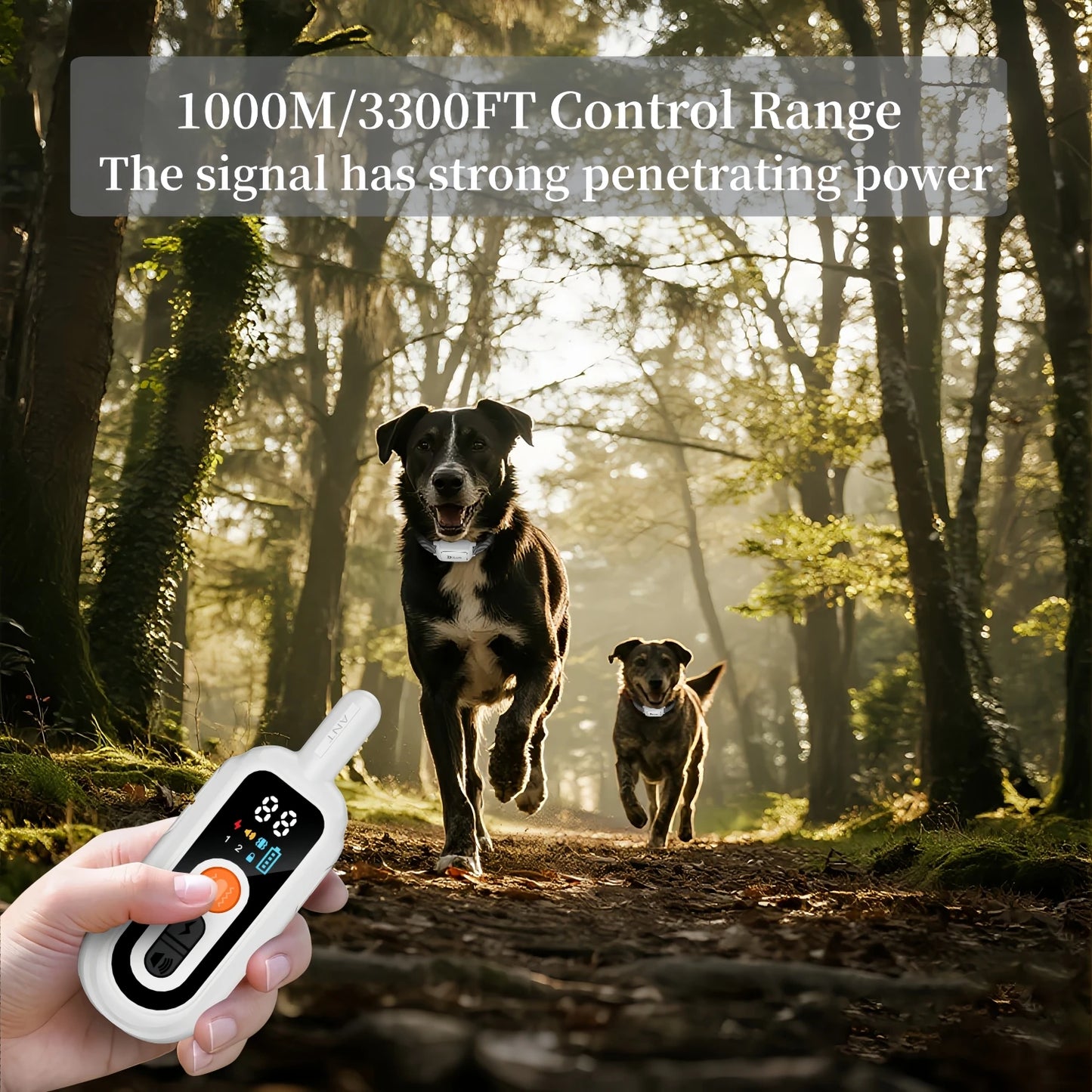 Electric Dog Training Collar Waterproof Dog Bark Collar