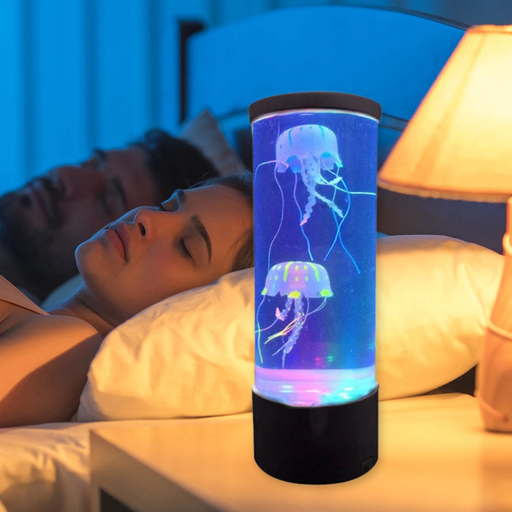 Fantasy USB/Battery Powered Jellyfish LED Lamp