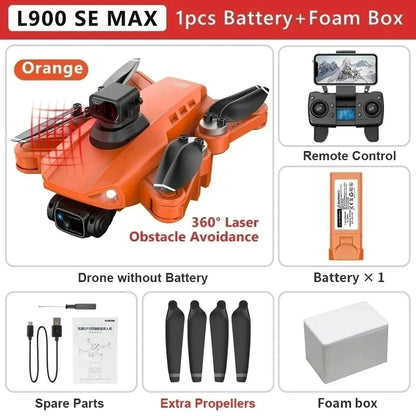 L900 Pro SE MAX GPS Drone 4K Professional Dual HD Camera