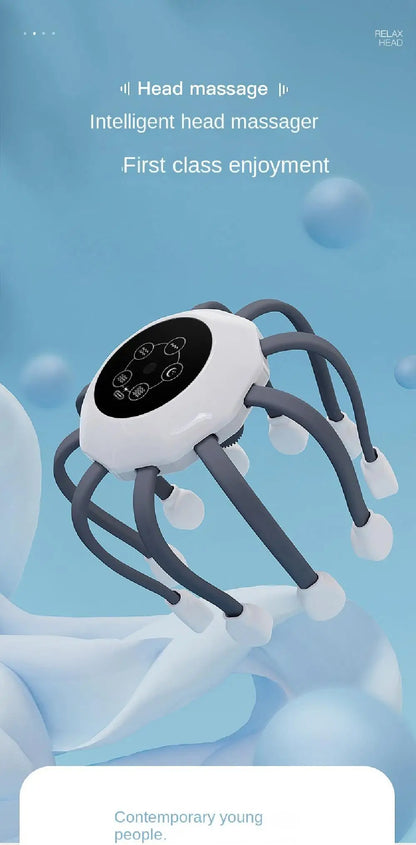 Octopus Claw Eight Claw Massager USB Charging Therapeutic