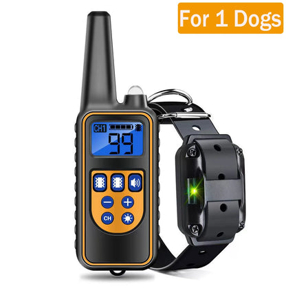Electric Dog Training Collar Waterproof Dog Bark Collar