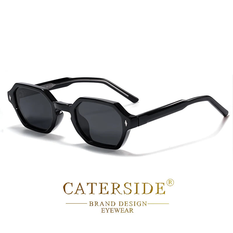 Punk Polygonal Men Sunglasses Personalized Design Square