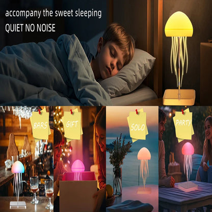 LED Jellyfish Lamp with 9 Tentacles 2 Working Modes