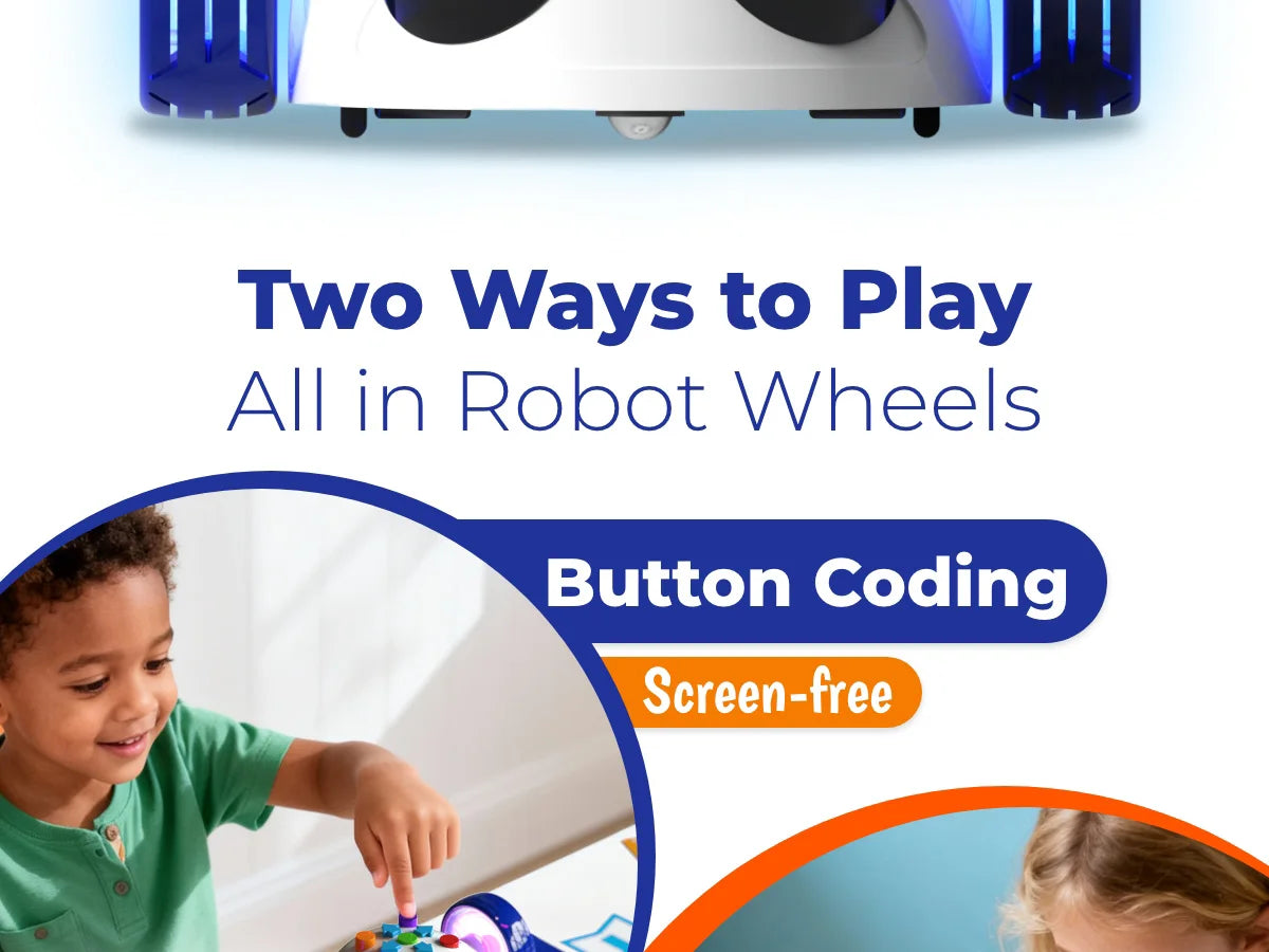Apitor Mini Robot Wheels Coding Robot Toys Screen