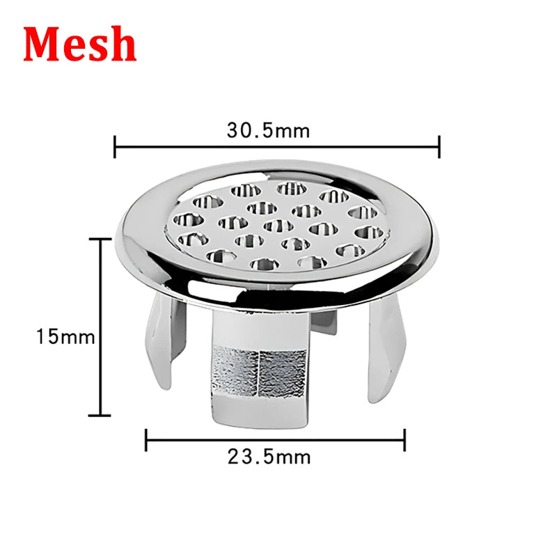 Sink Hole Round Overflow Cover Ring Wash Basin