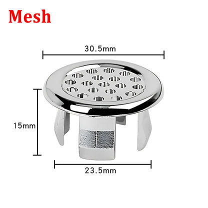 Sink Hole Round Overflow Cover Ring Wash Basin