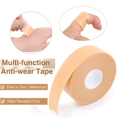 Pexmen 1/2Pcs 2.5X450cm Moleskin Tape Adhesive Pad Blister
