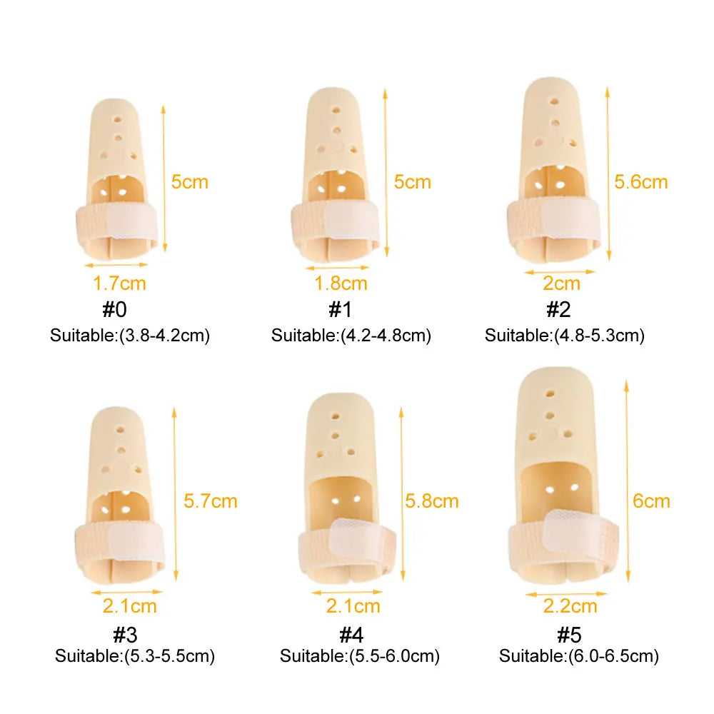 Tcare 1Piece Finger Splint Brace Adjustable Finger Support Protector for Fingers Arthritis
