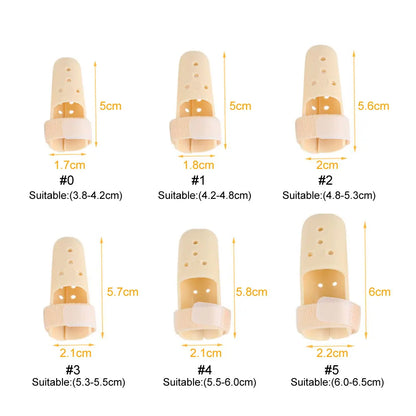 Tcare 1Piece Finger Splint Brace Adjustable Finger Support Protector for Fingers Arthritis