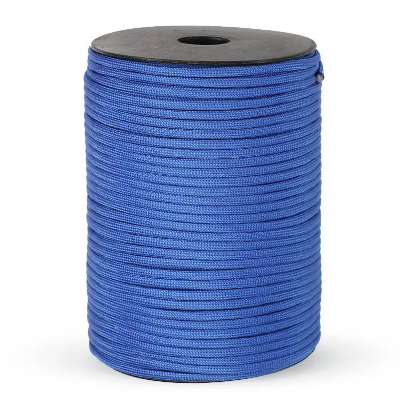 9 Core 650lb Paracord 100m Dia.4mm Military Standard