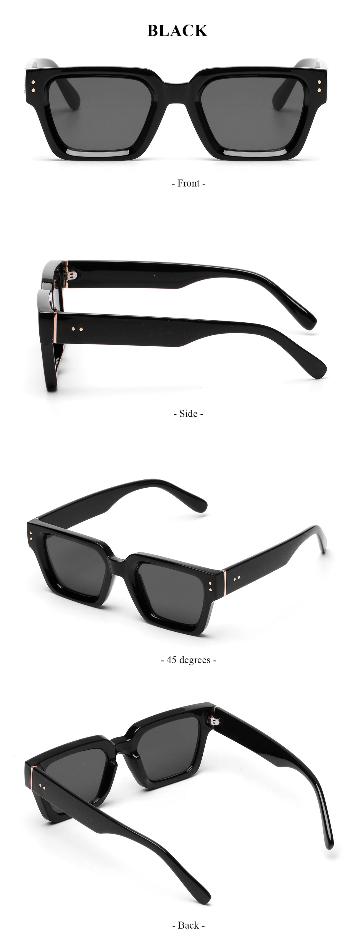 Whole Luxury Premium Shades Designer Black