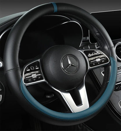 All-Nappa Leather Steering Wheel Cover Leather