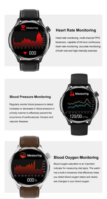 New GPS SmartWatch BluetoothCall IP68 Waterproof Men Women