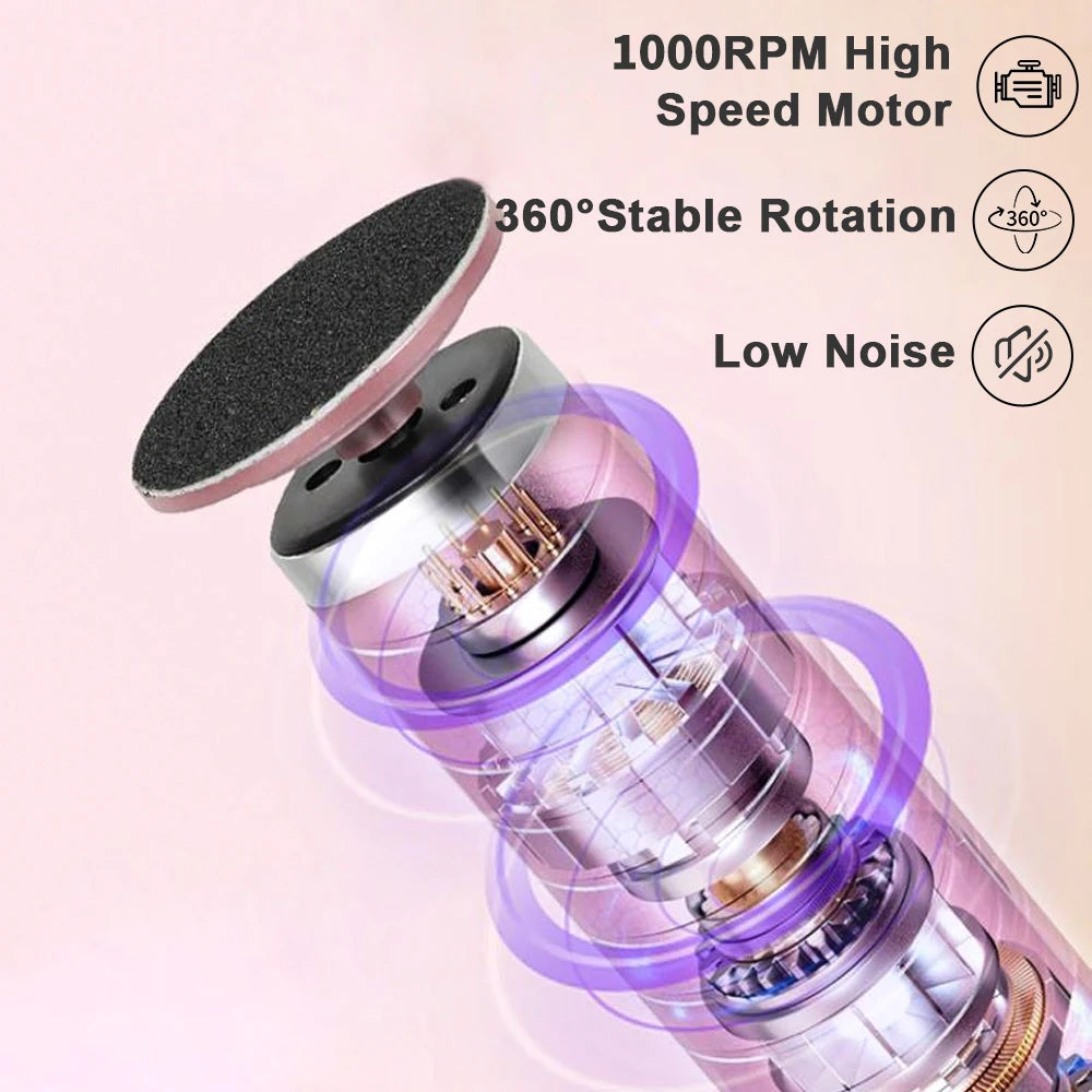 Electric Foot Callus Remover Foot Care File Heels