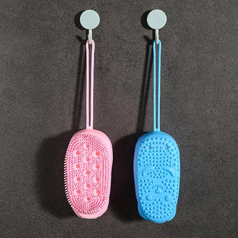 Double Side Silicone Bubble Bath Body Brush