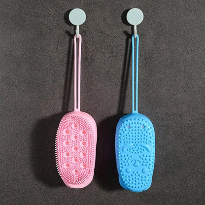 Double Side Silicone Bubble Bath Body Brush