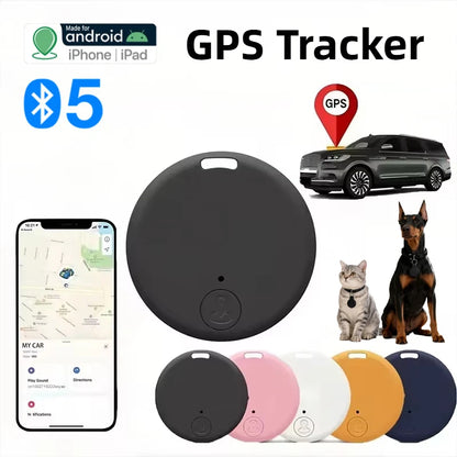 GPS Tracker Bluetooth 5.0 Anti-Lost GPS Mini Device Pet Locator