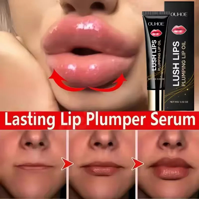 Lip Plumper Oil Instantly Volumising Increase Lip Elasticity