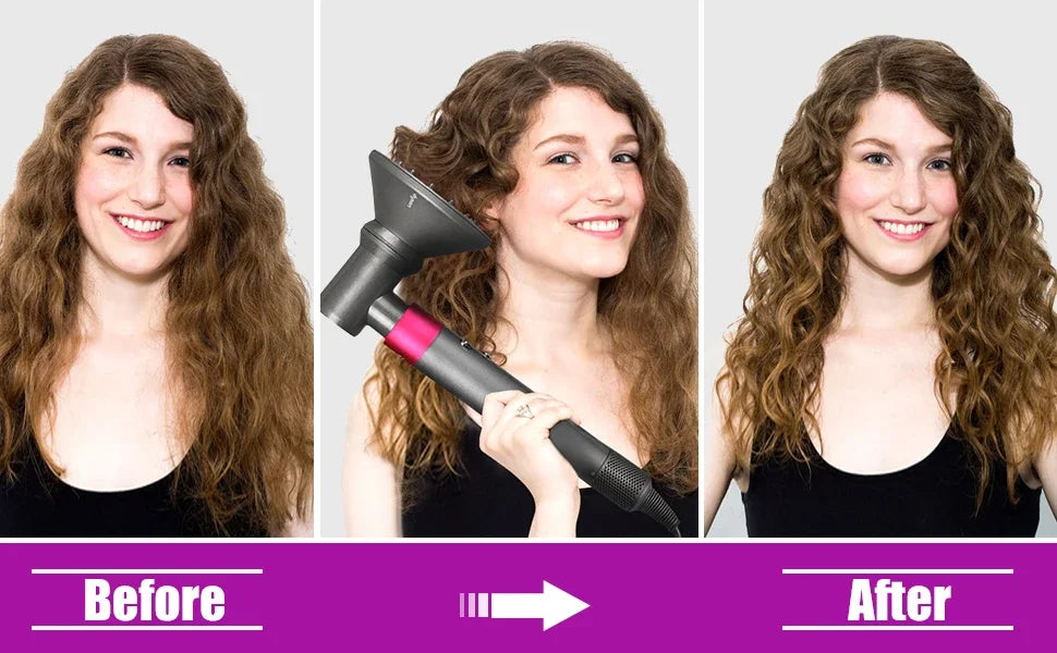 Hair Dryer  Curl Hair Outlet Accessories Diffusion Drying Styling