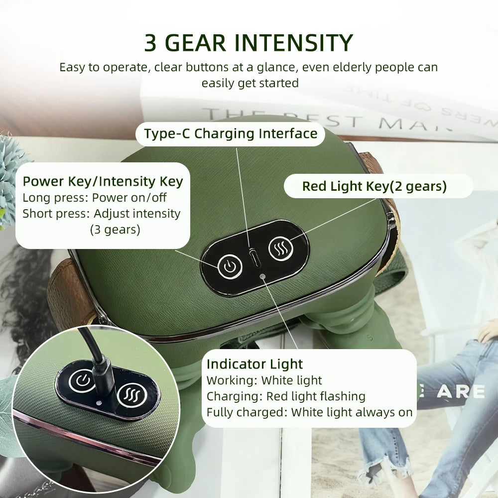 Bionic Neck Shoulder Massager N7 Kneading Massager Shawl