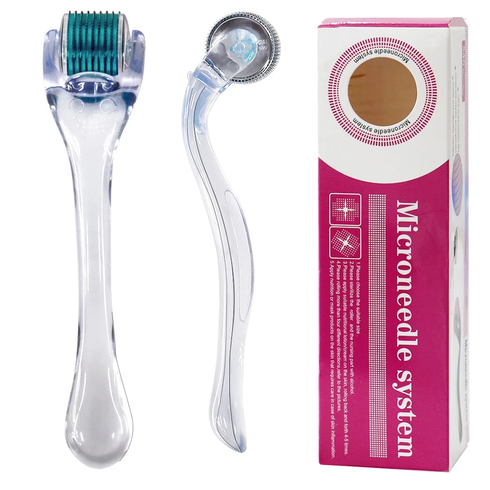 540 Titanium Face Roller For Beard Scalp Hair Growth