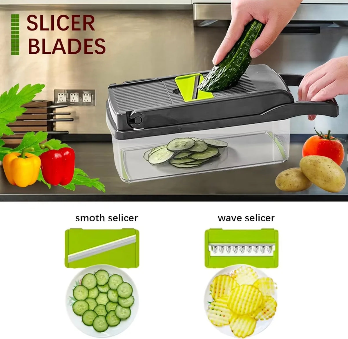 14 Set Of Multifunctional Grater Potato Shredded