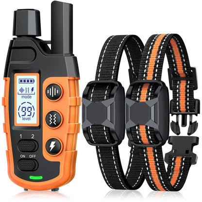 Electric Dog Training Collar Remote Control Waterproof