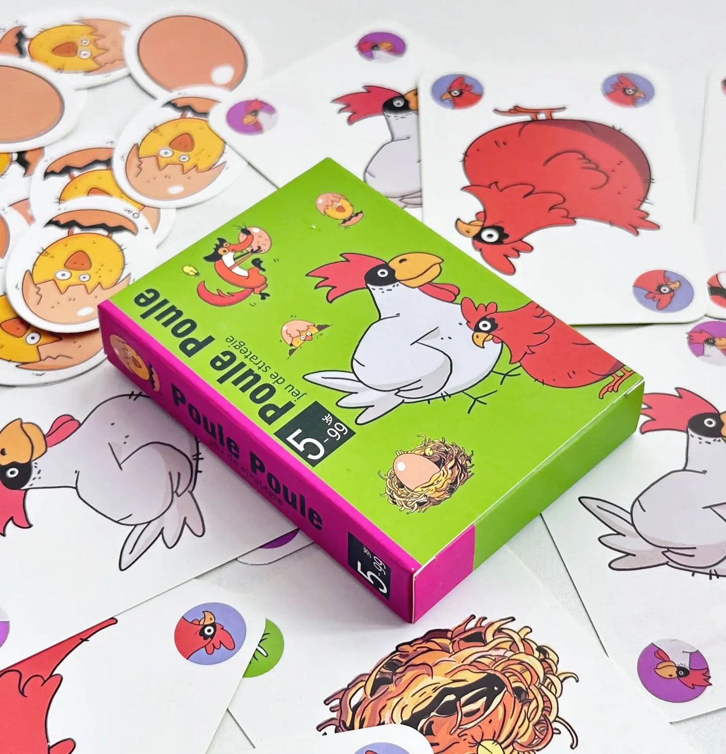 Hot board games Chicken Chiu Chiu Board Game Drecksau