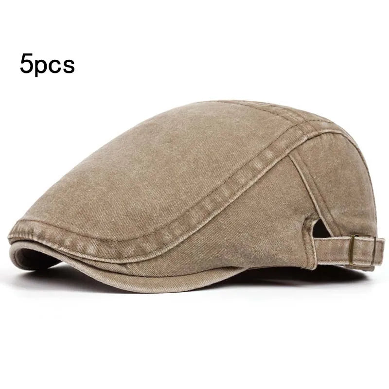 Vintage Painter Beret Unisex Fashion Flat Visor Cap