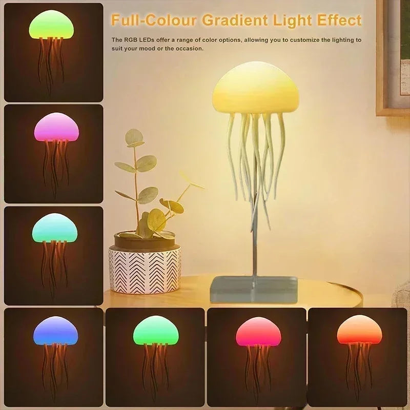 Upgraded Silent Jellyfish Lamp, Jelly Fish Light