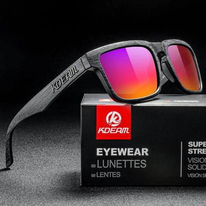 Kdeam Polarized Sunglasses for Men Women Eyewear