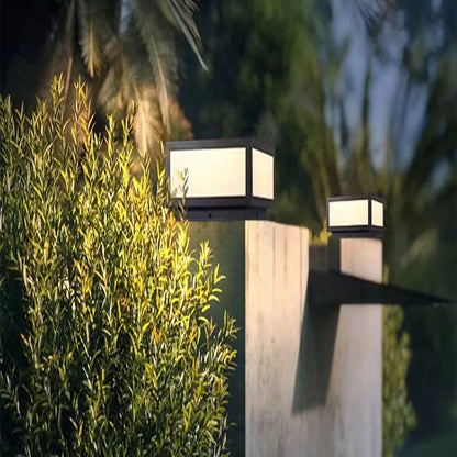 Solar Outdoor Light Waterproof Pillar Light Solar Energy Powered