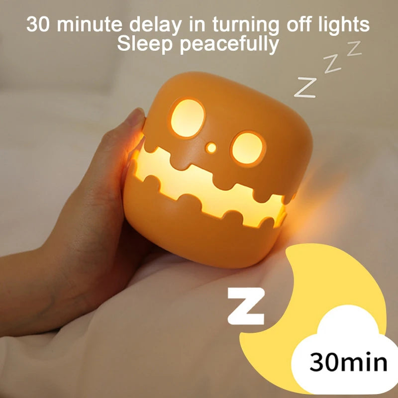 Halloween Pumpkins Lamp Creative Collapsibles Night Light