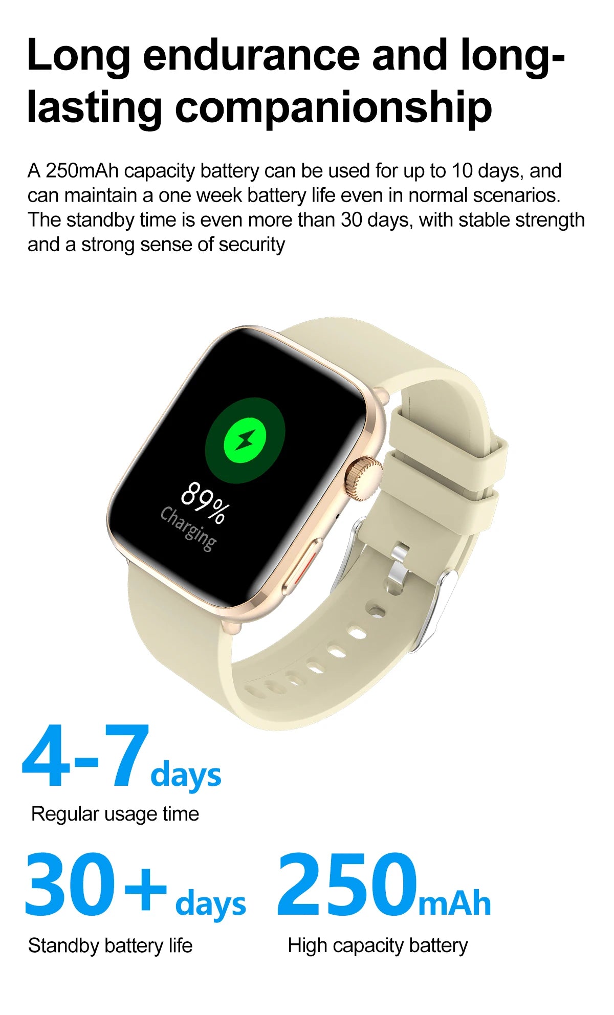 New Women Men AI Smart Diagnosis Watch HRV+PPG Blood Pressure