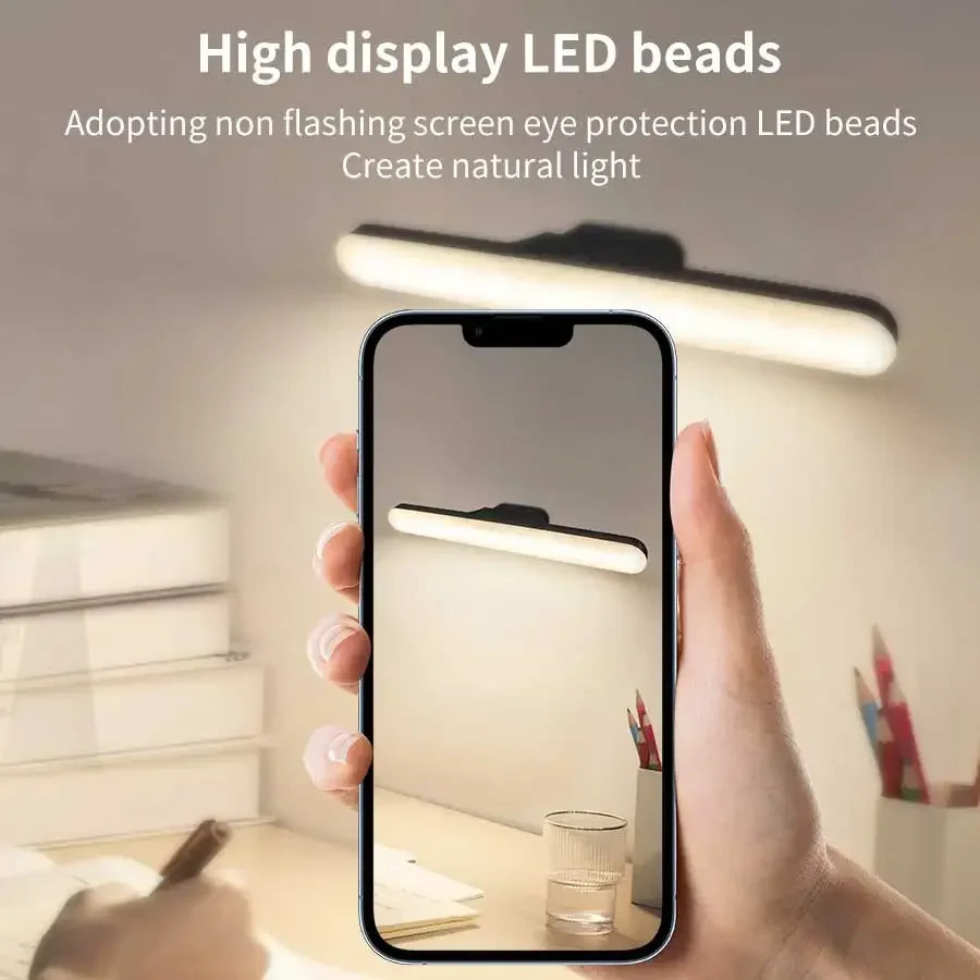 Rechargeable LED Magnetic Mirror Light Dimmable Eye-Protection
