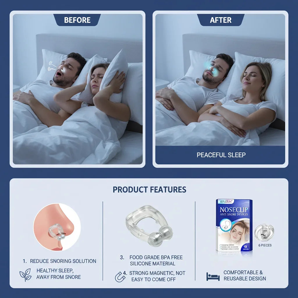 Snoring Stopper Anti-Snoring Device Gadget for Men And Women
