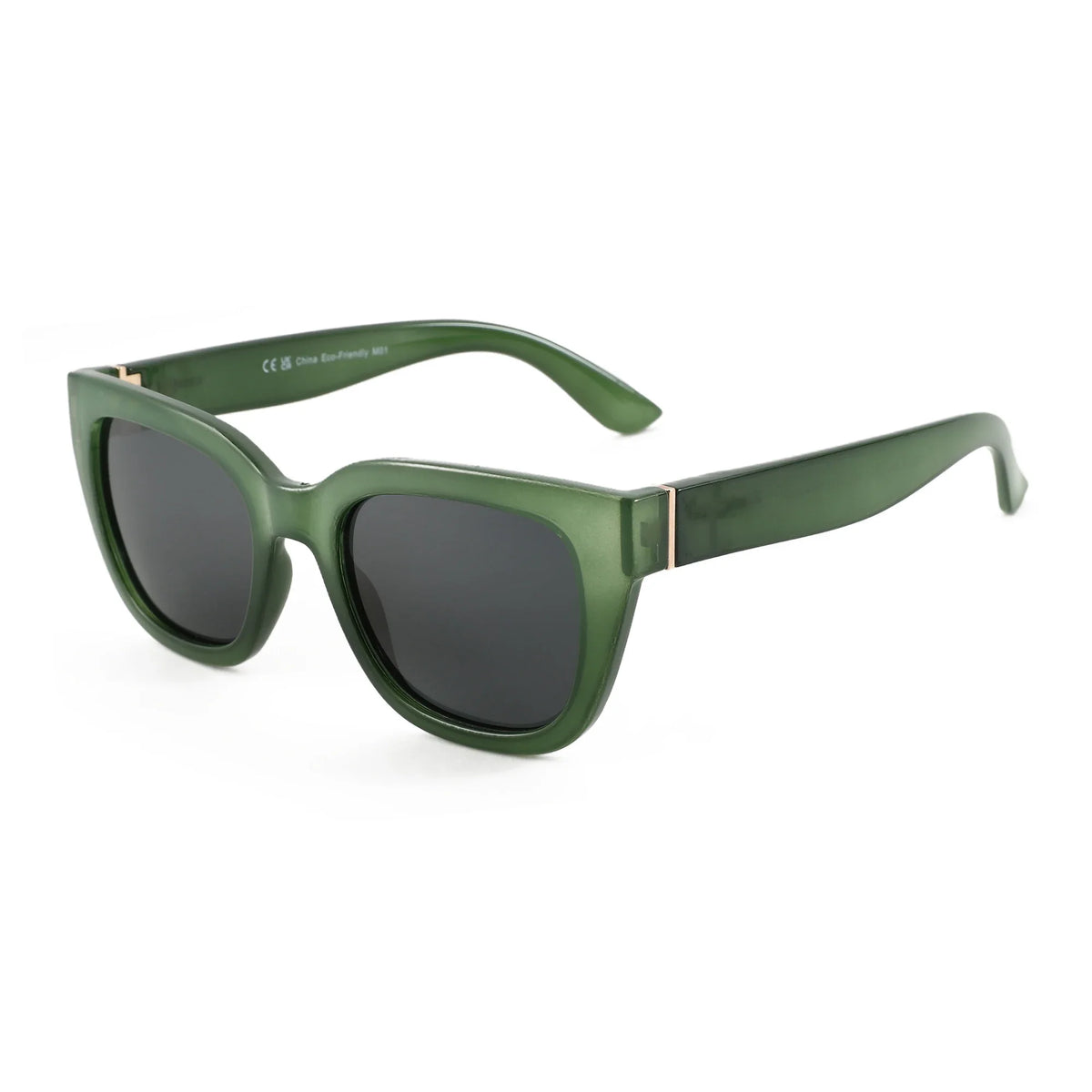 Retro Square Polarized Sunglasses for Women Vintage Sun Glasses